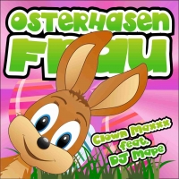 Osterhasenfrau